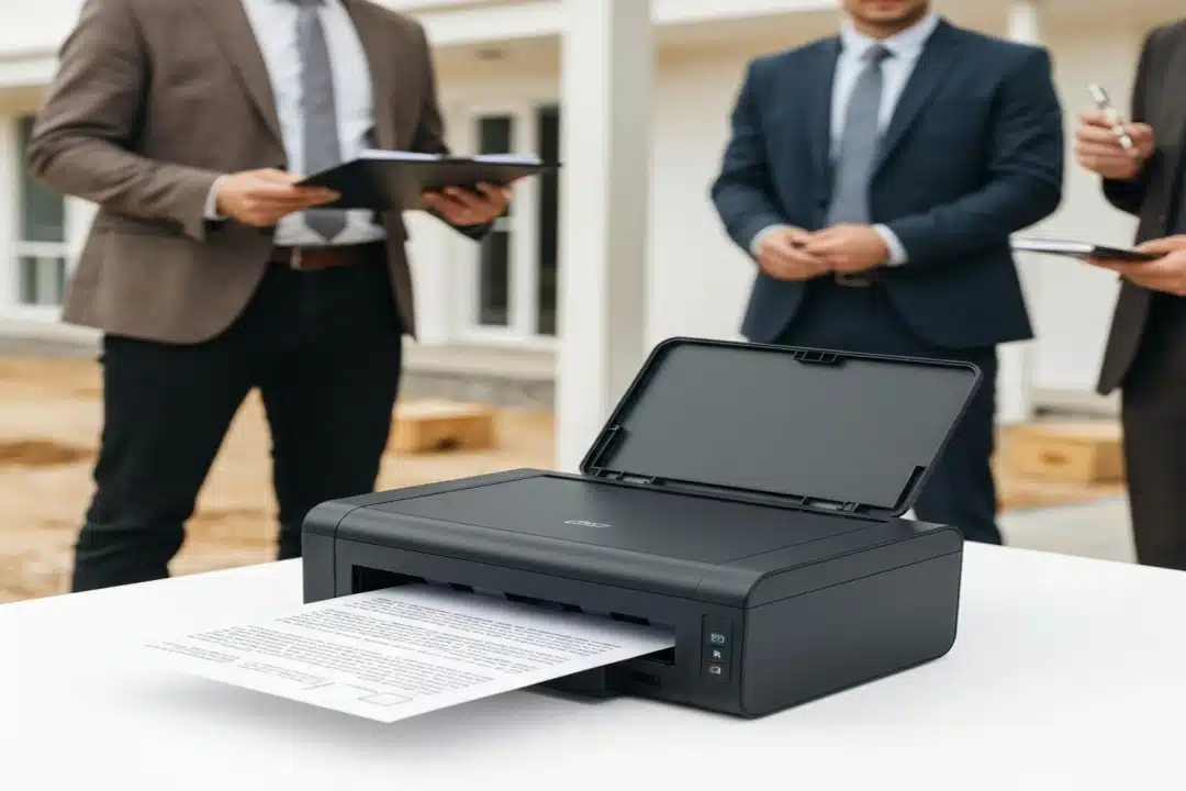 L’imprimante A4 mobile : le bureau qui vous suit partout